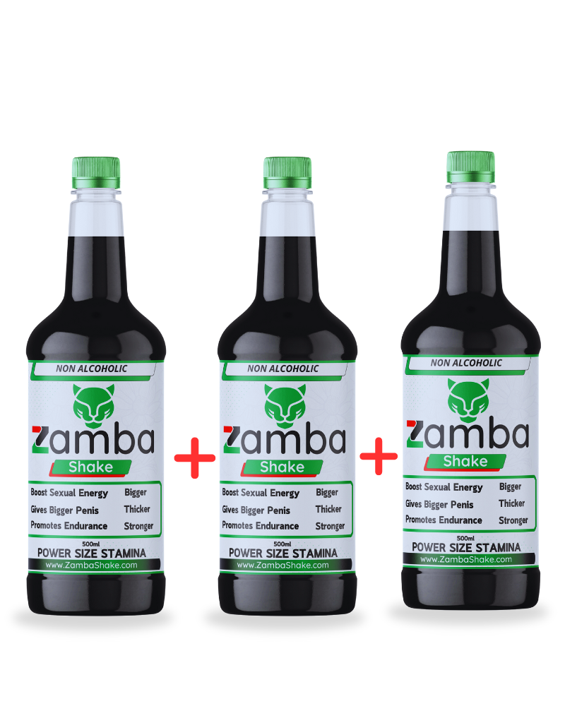 ₦80,000 for 3 Months - Three Bottles of Zamba